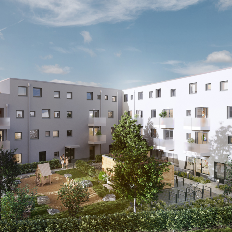 Stark gefragt: 2-Zi.-EG-Wohnung mit Garten, QNG-zertifiziert