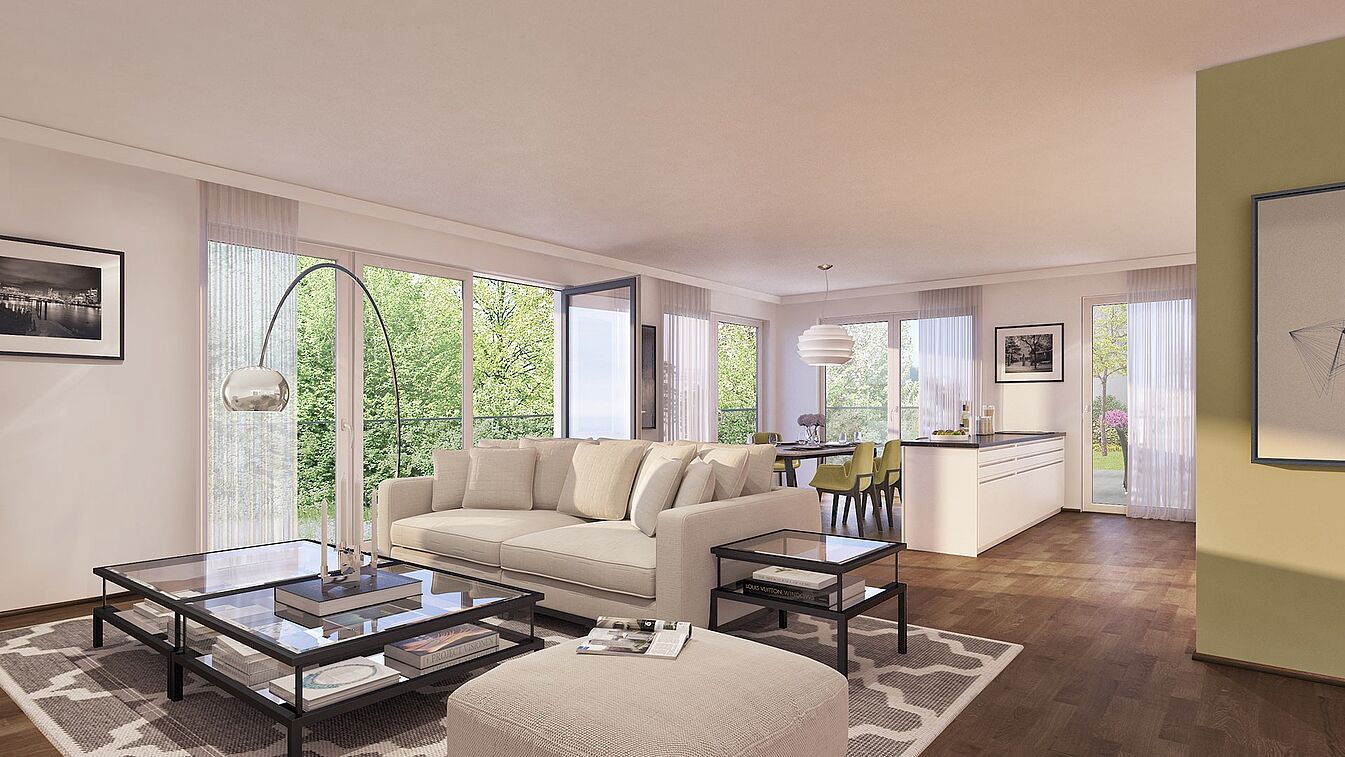 Repr&auml;sentative Penthouse-Maisonette