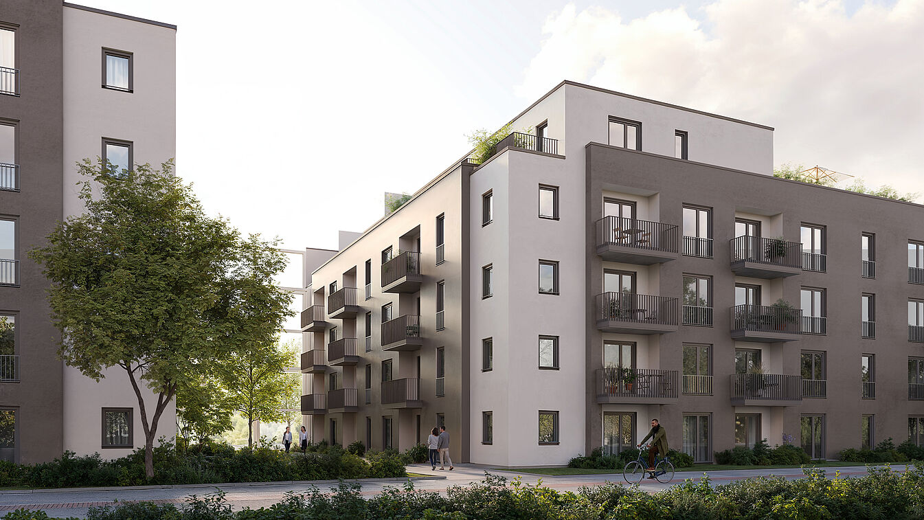 Gro&szlig;z&uuml;gige 3-Zimmer-Wohnung mit QNG-Renditevorteil