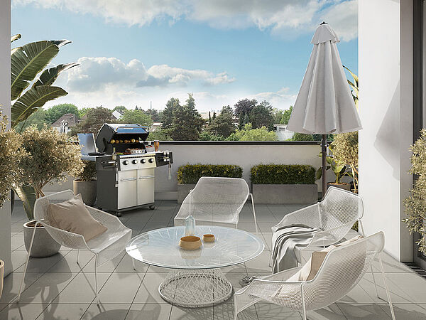 Maisonette mit Dachterrasse &ndash; ...
