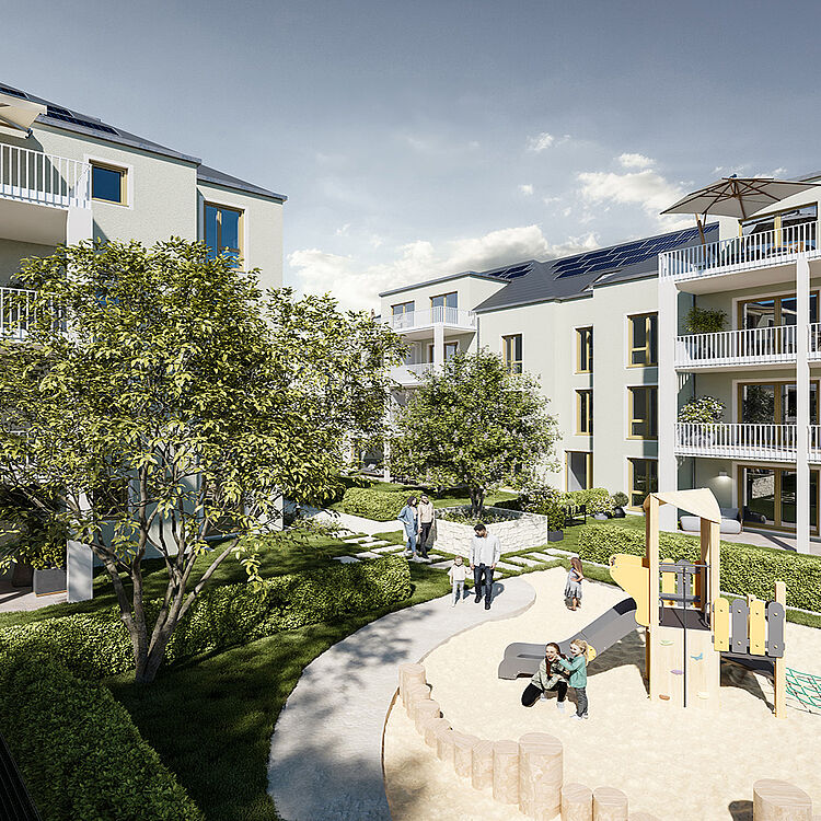 Nachhaltige Rendite mit QNG-Sonderabschreibung: 3 Zimmer mit Terrasse
