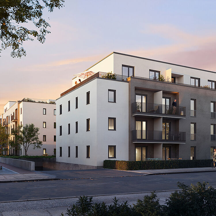 Gro&szlig;z&uuml;gige 2 Zimmer mit Terrasse und Gartenbezug