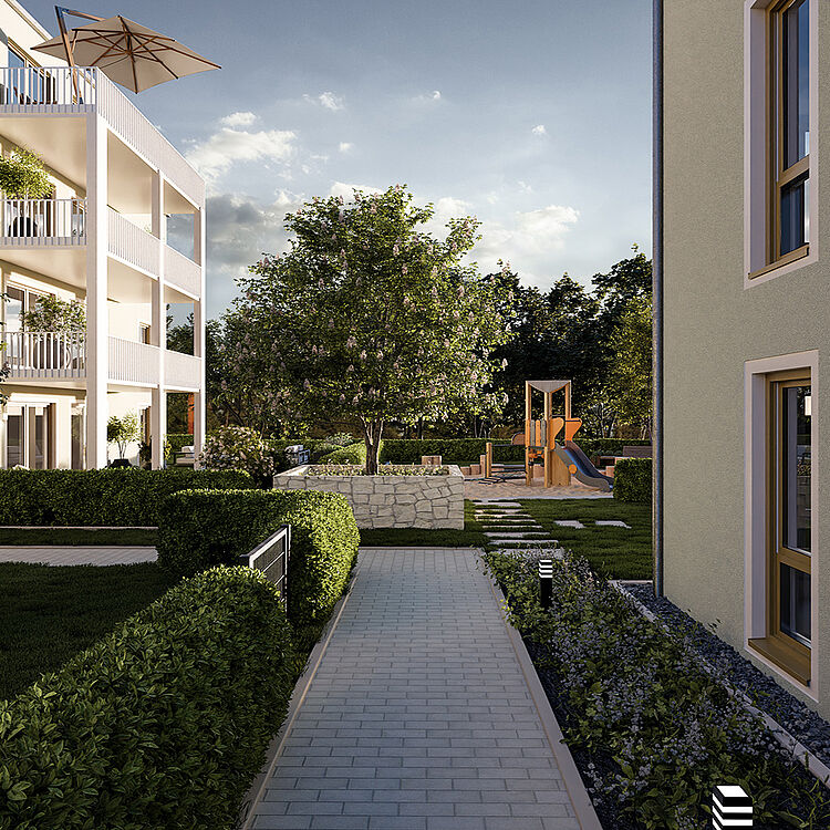 Gro&szlig;z&uuml;giges Familienrefugium &uuml;ber zwei Etagen mit Dachterrasse
